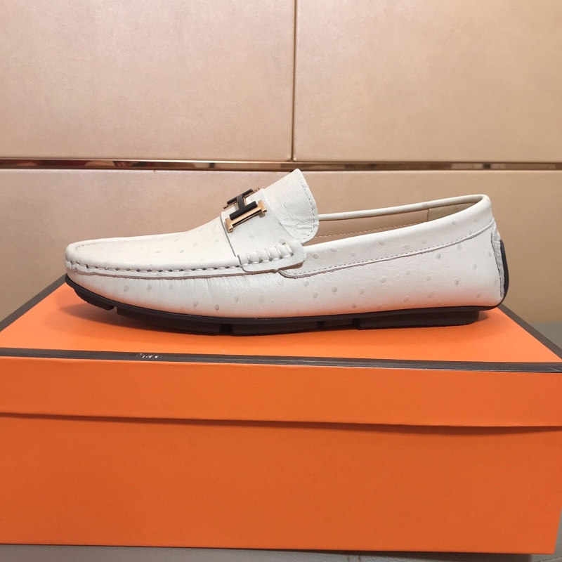 H**mes leather shoes